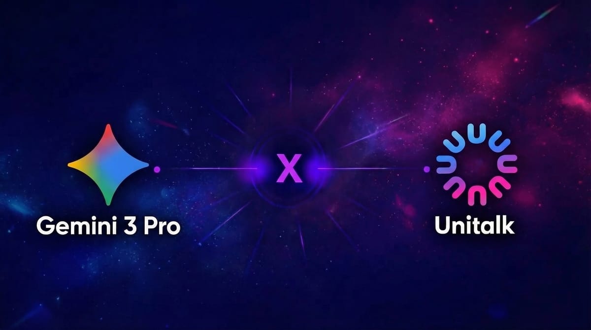 Gemini 3 Pro est sur Unitalk : Tout ce qu'il faut savoir sur le nouveau "cerveau" de Google