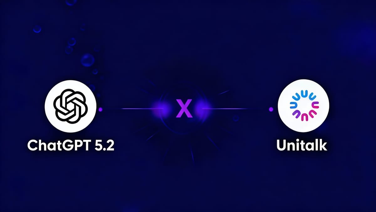 ChatGPT 5.2 est sur Unitalk : ce qu’il faut savoir