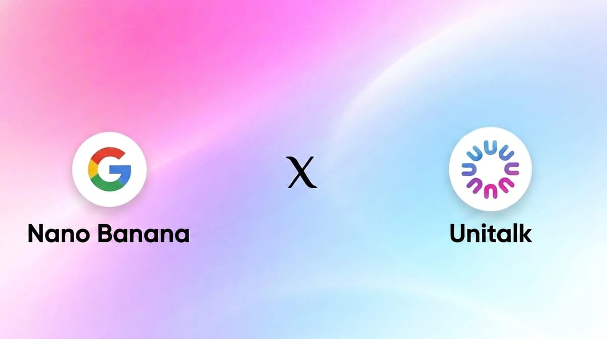 Unitalk intègre Nano Banana : L'IA de génération et d'édition d'image de Google